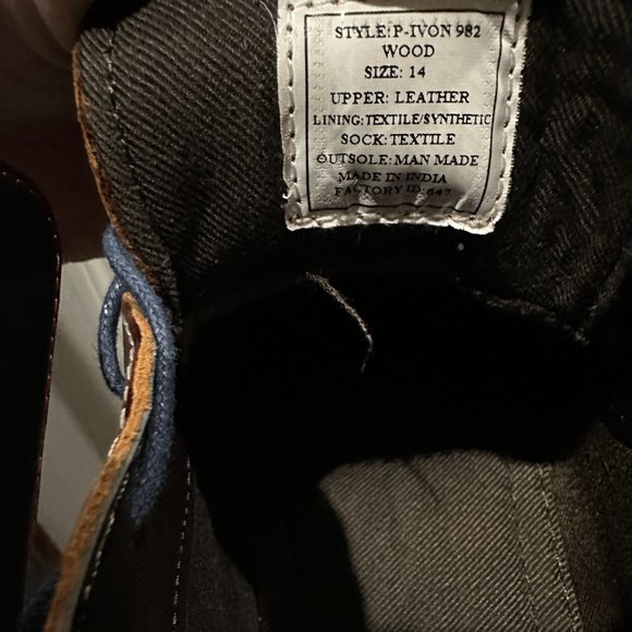 Steve Madden Size 14 Chukka Leather Boots, lightly used - Picture 3 of 5